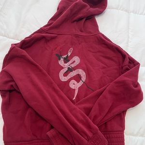 Red Snake Hoodie